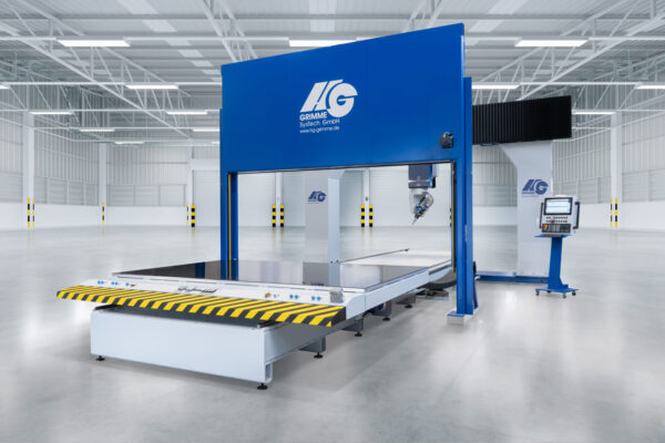 CNC-Anlage und Portalfräsmaschine ohne Umhausung von HG-GRIMME-SysTech