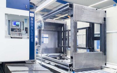 Einblick in die Fertigung von CNC Maschinen der Firma HG GRIMME Systech